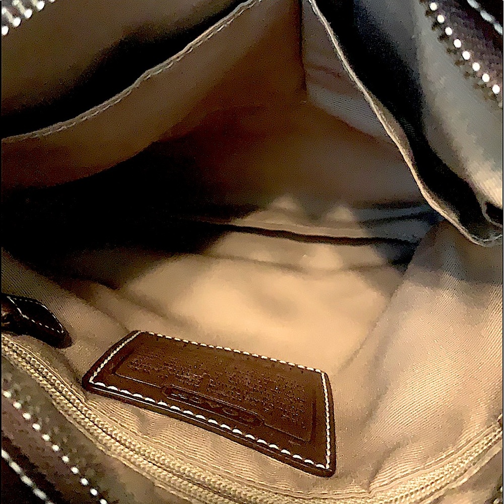 Coach Chocolate Brown Shoulder Bag - Picture 7 of 9
